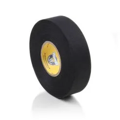 Howies Hockey Tape Howies Wrapped Black Cloth Hockey Tape (5-Pack) - 1" X 20 Yards
