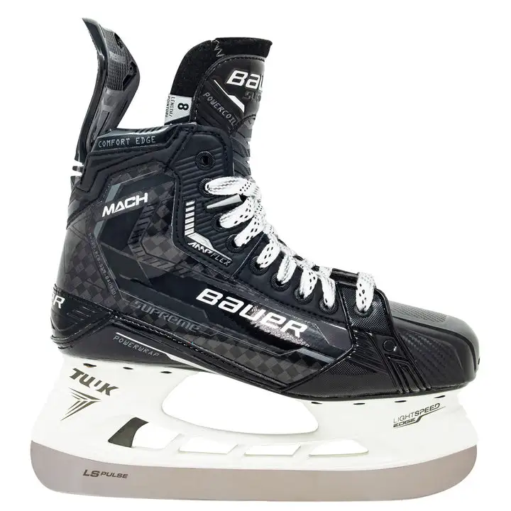 Bauer Supreme MACH Senior Hockey Skates (2022) With Pulse Steel 3 Bauer Supreme MACH Senior Hockey Skates (2022) With Pulse Steel